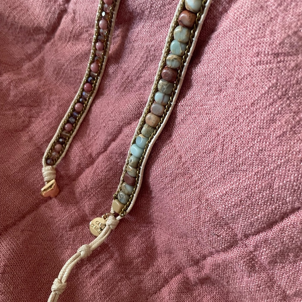 Cape Diablo Pastel Beaded Bracelet Set - Picture 2 of 4